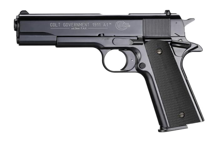 Umarex, Colt Governement 1911 A1, 9mm p.a.k., Schreckschuss, Schreckschusspistole, Colt 1911, Test, Testbericht, Warentest