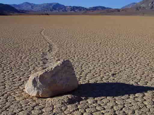 Wandernde Felsen, Death Valley, Racetrack