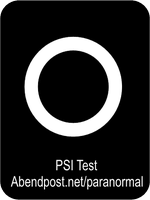 Psi Test, Parapsychologie, Hellsehen