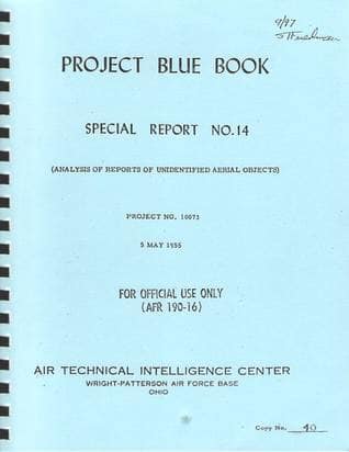 Roswell, Alien, Außerirdische, Project Blue Book, Blue Book
