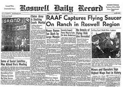 Ufos, Außerirdische, Roswell, Roswell Absturz