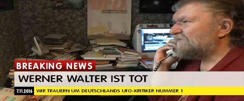 Werner Walter, Ufos, Kritik, Skeptiker, CENAP, Aliens, Ausserirdische