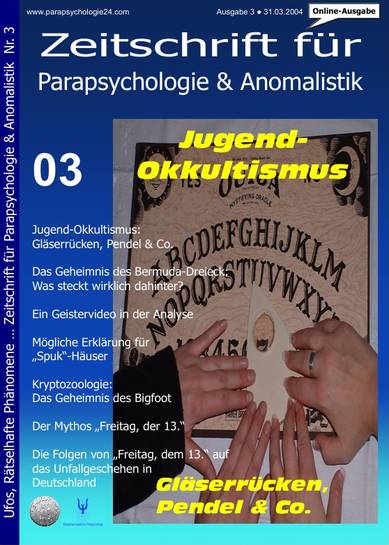 Zeitschrift für Parapsychologie & Anomalistik, Download, Bibliothek, pdf, Parapsychologie, Grenzwissenschaften, Reiki, Astrologie, Ufos