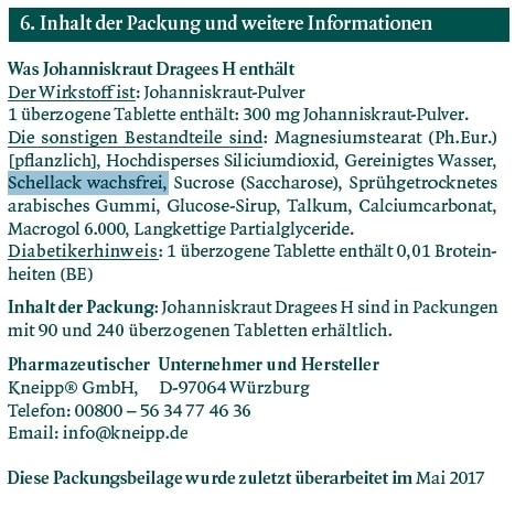 Pflanzliche Arzneimittel, tierische Inhaltsstoffe, Nahrungsergaenzungsmittel, Verbraucherwarnung, Kneipp