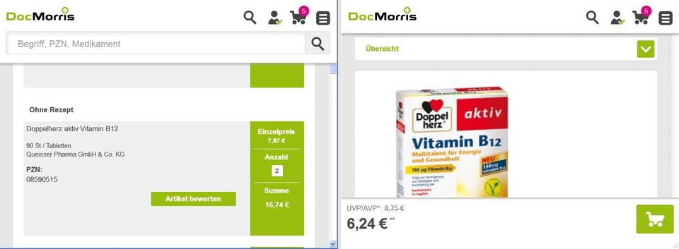 DocMorris, Versandapotheke, Apotheke, Verbraucherwarnung